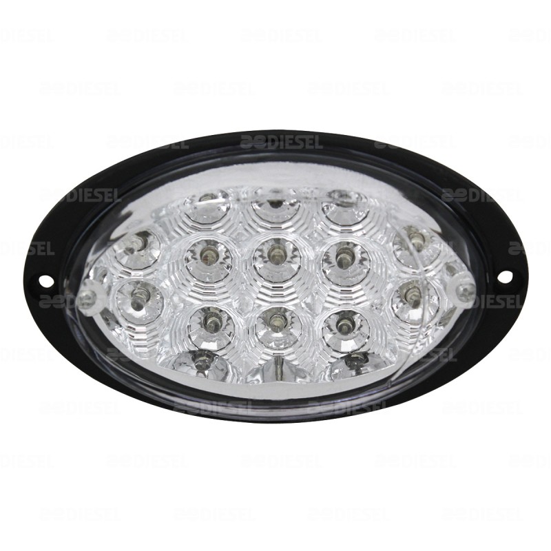 PLAFON 12V LED CRISTAL OVAL AYCO