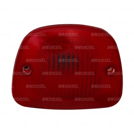 PLAFON ROJO TORTUGA T.V ZEPELIN