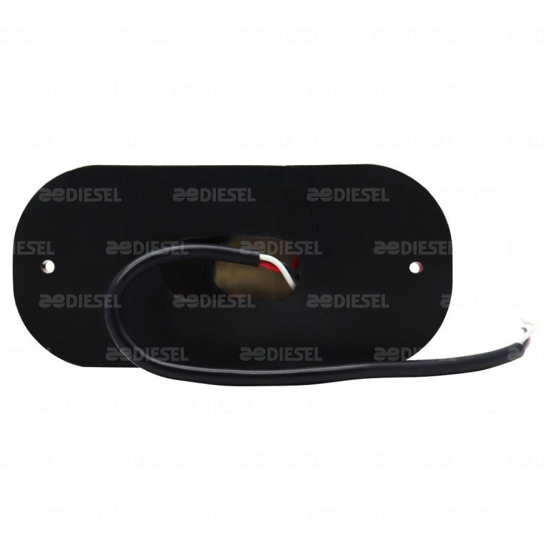 PLAFON 12/24V LED AMBAR LAT 2F=8847