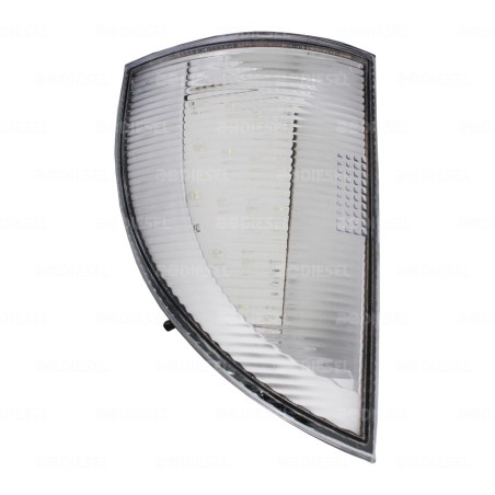 CALAVERA 24V LED IZQ CRISTAL  BUS320