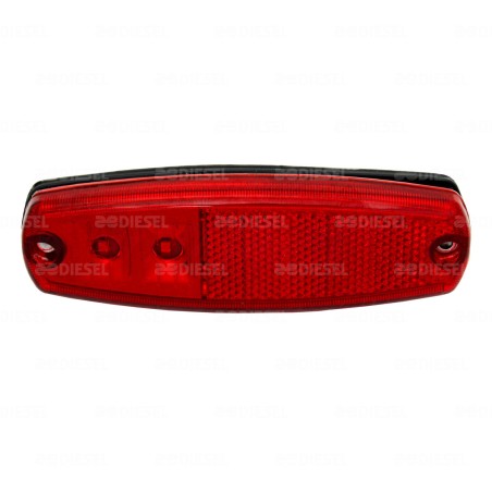 PLAFON 24V LED ROJO G7 LAT