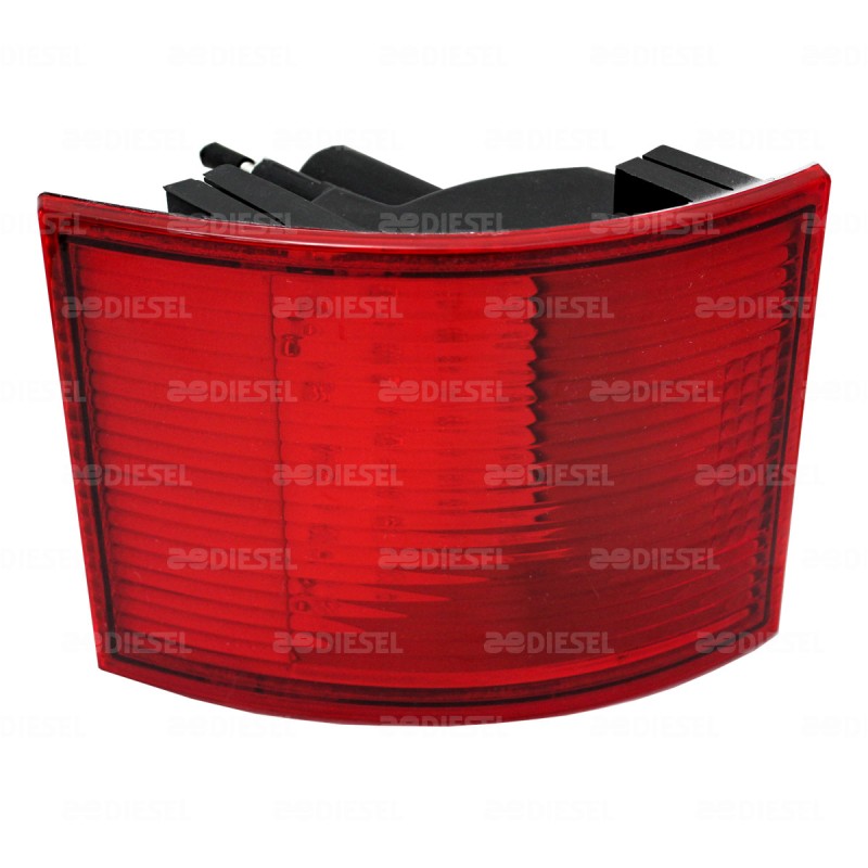CALAVERA 24V LED IZQUIERDO/DERECHO ROJO 2P 320