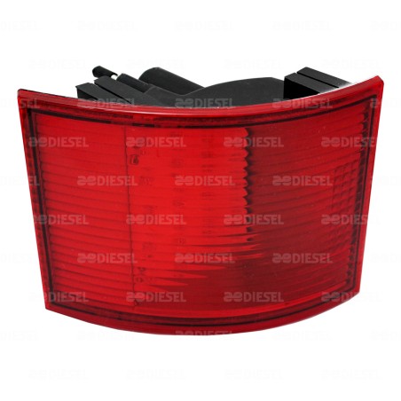 CALAVERA 24V LED IZQUIERDO/DERECHO ROJO 2P 320