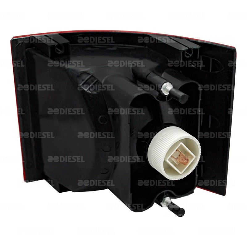 CALAVERA 24V LED IZQUIERDO/DERECHO ROJO 2P 320