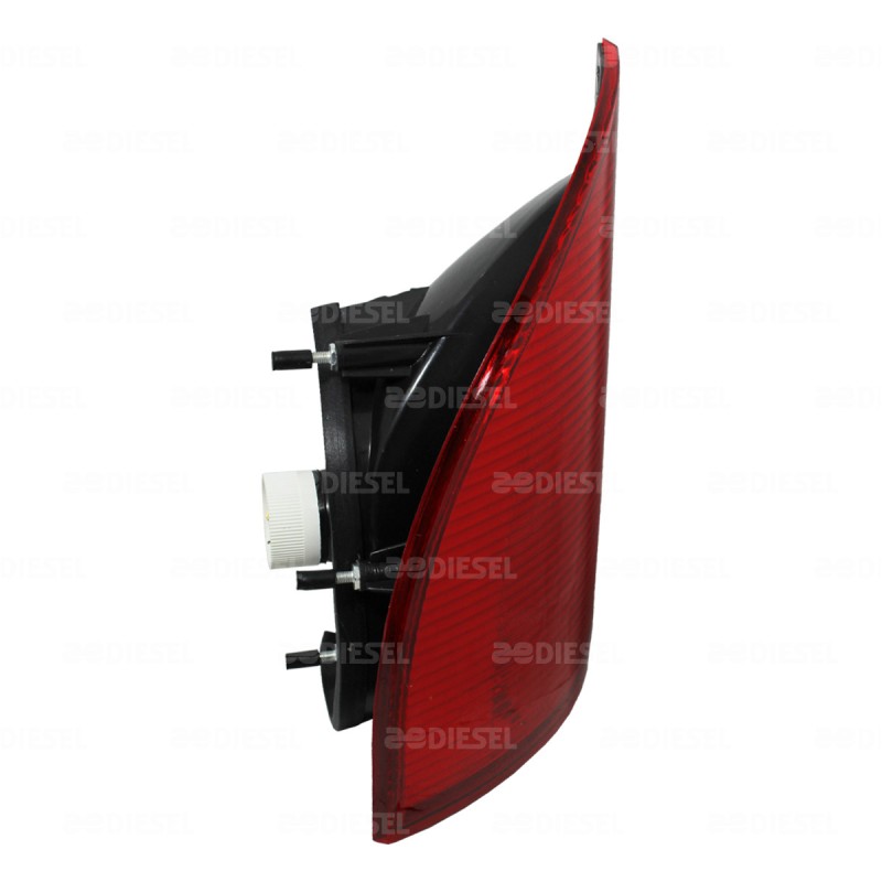 CALAVERA PICUDA 24V LED ROJO IZQ  BUS320