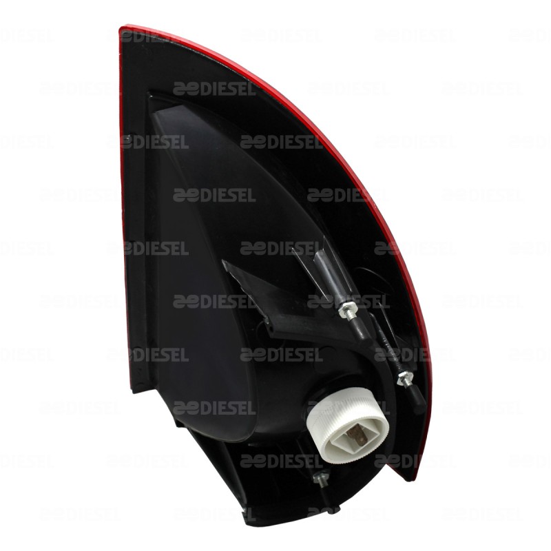 CALAVERA PICUDA 24V LED ROJO IZQ  BUS320