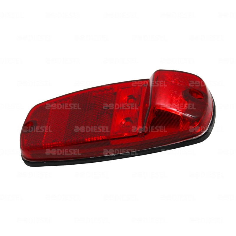 PLAFÓN 24V 5 LED ROJO G7 LATERAL 2 FUNCIONES.