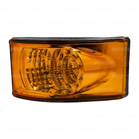 CALAVERA 24V LED ÁMBAR M/ÁMBAR ENVOLENTE
