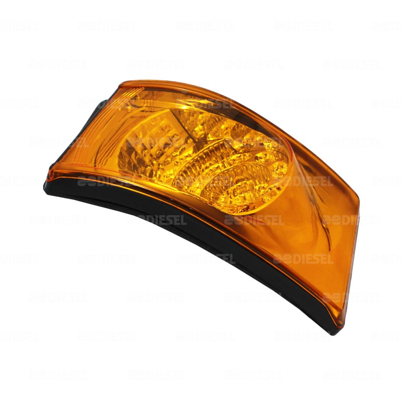 CALAVERA 24V LED ÁMBAR M/ÁMBAR ENVOLENTE