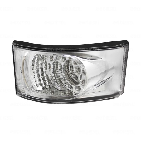 PLAFON 24V LED AMBAR M/CRISTAL ENVOLVENT