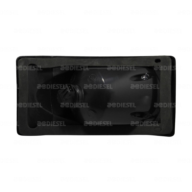 PLAFON 24V LED AMBAR M/CRISTAL ENVOLVENT
