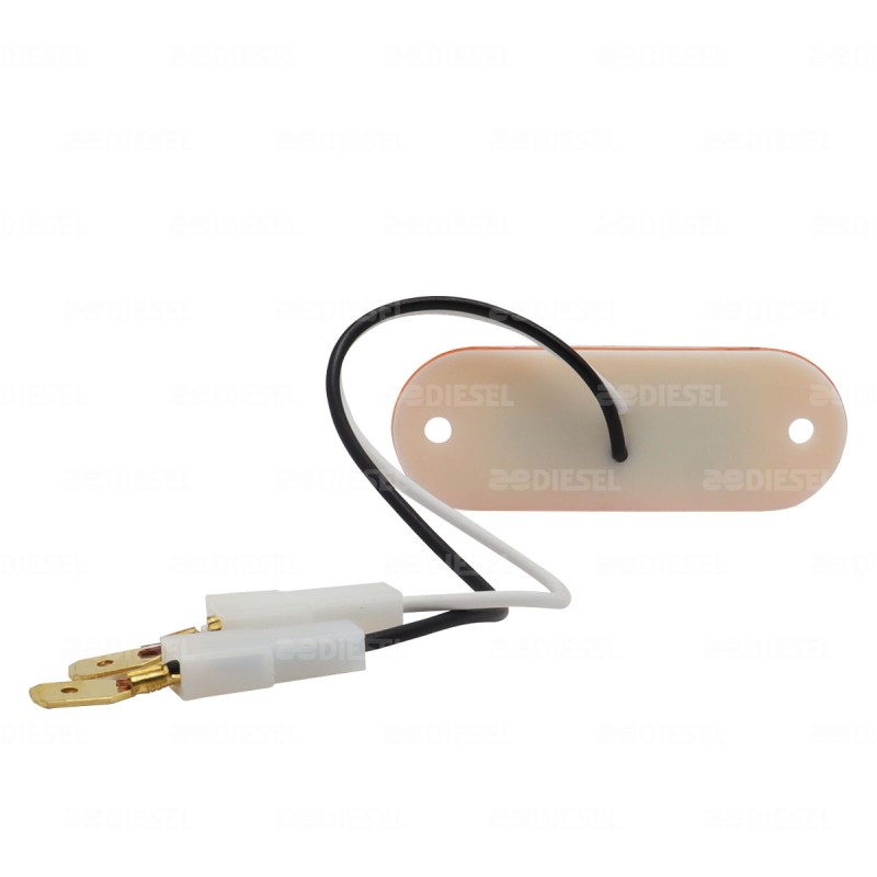 PLAFÓN 12V/24V LED ÁMBAR C/TER