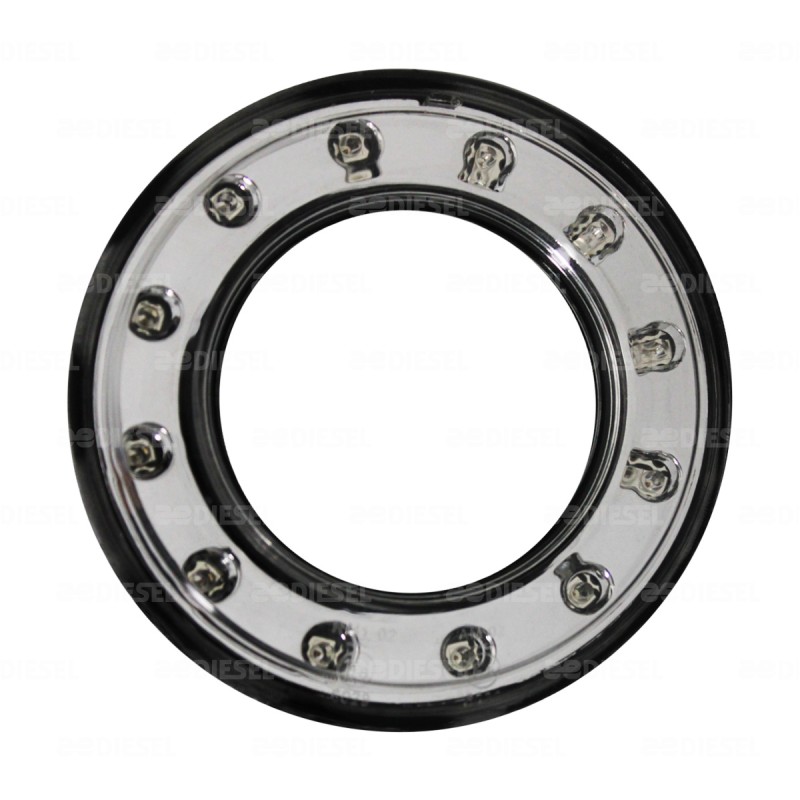 PLAFON 24V LED ROJO/CRIS DONA 2F