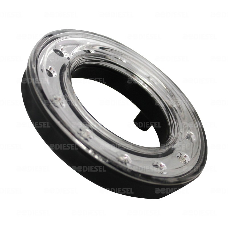 PLAFON 24V LED ROJO/CRIS DONA 2F