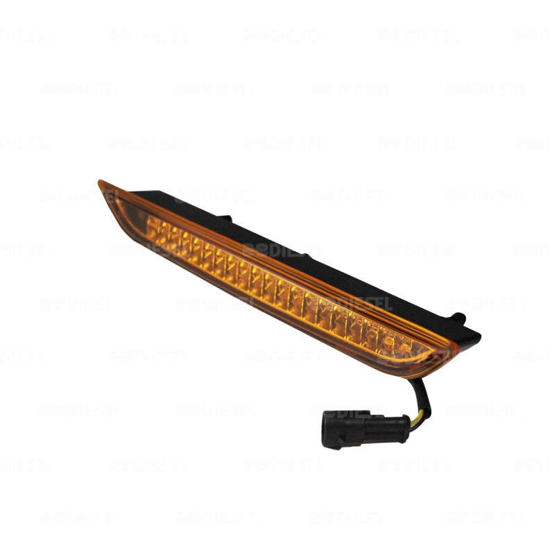 PLAFÓN 24V 20LED DERECHO ÁMBAR TORINO BRT