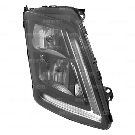 UNIDAD 24V DERECHA LED XENON C/LUPA V9800