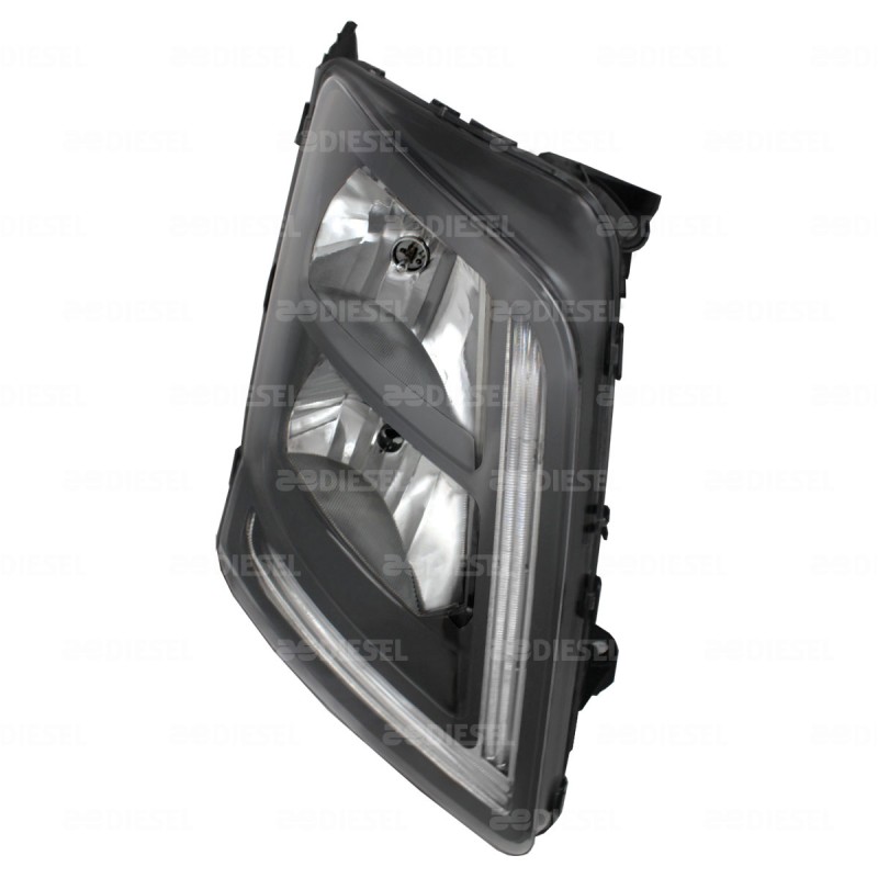 UNIDAD 24V DERECHA LED XENON C/LUPA V9800