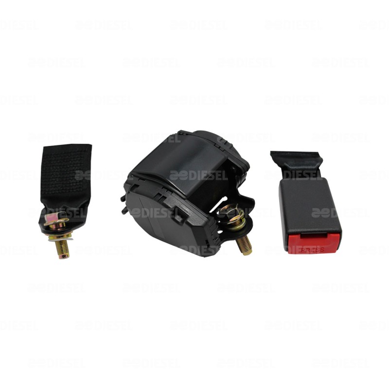 CINTURON DE SEGURIDAD 3PTS RETRACT NEGRO