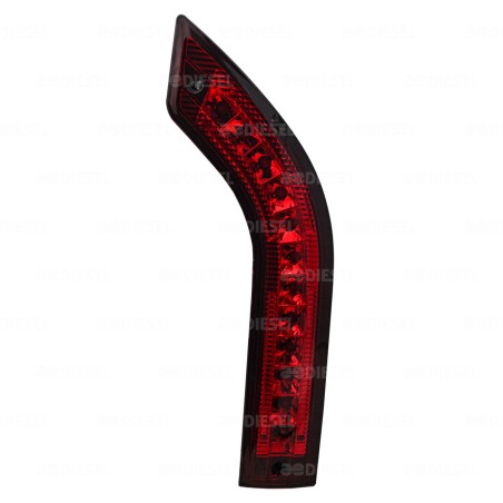 PLAFÓN 24V LED DERECHO ROJO NVO TORINO