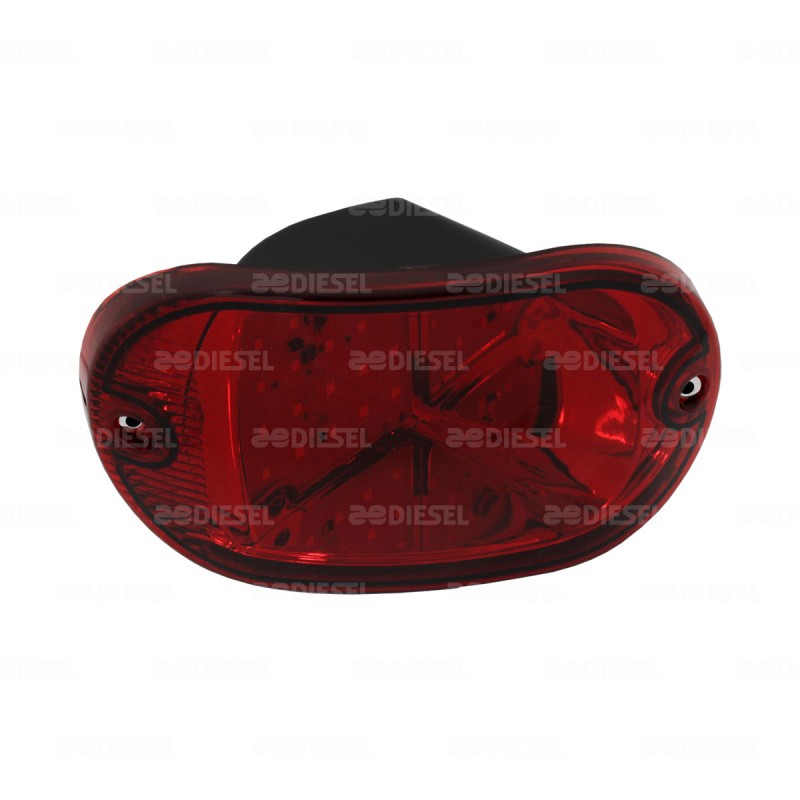 PLAFON 10/30V LED CURVO ROJO 2F STR=6606