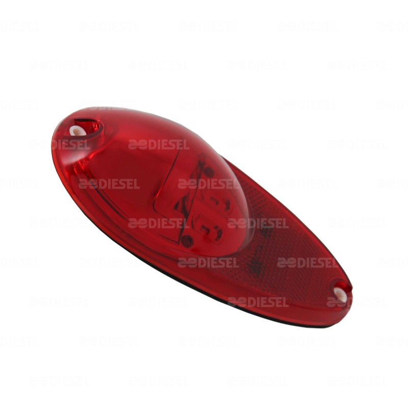 PLAFON 10/30V LED ROJO LAT 2 FUN G7=2457