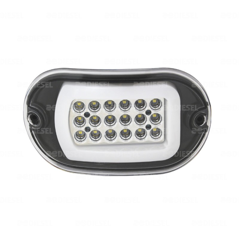 PLAFÓN 10V/30V LED NEON BLANCO CURVO