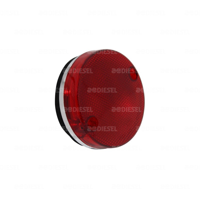 PLAFÓN 10V/30V LED 70MM ROJO