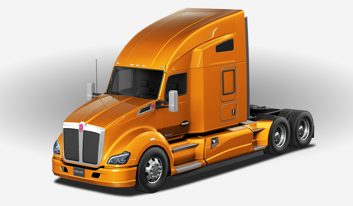 Orange Vehicle
